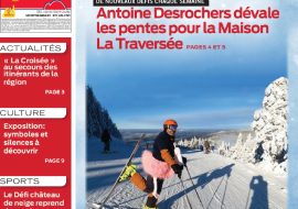 Antoine Desrochers dévale les pentes pour La Maison la Traversée